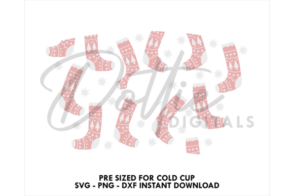 Christmas Stockings Cold Cup SVG 24oz Review