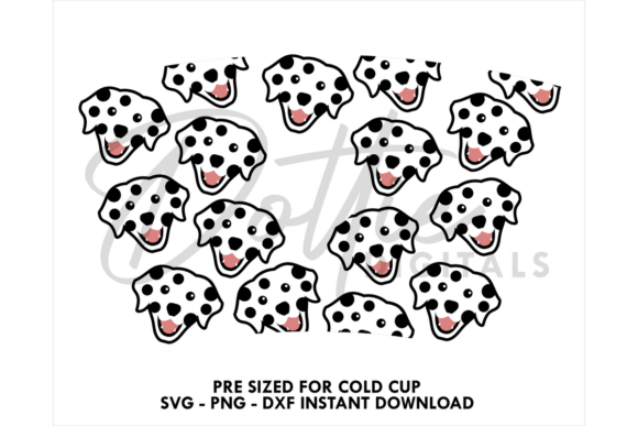 Dalmatian Dogs Cold Cup SVG 24oz Review