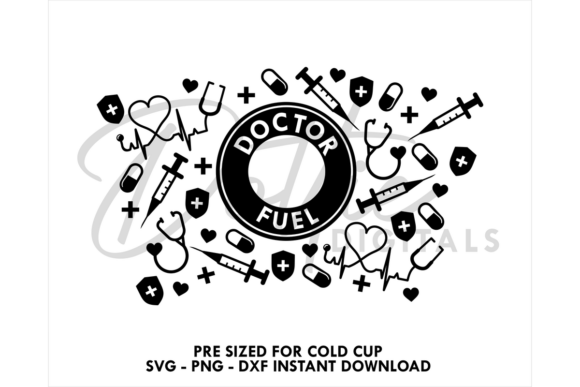 Doctor Fuel Cold Cup SVG 24oz Review for Embroidery Projects