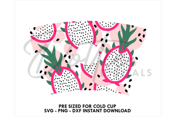 Dragon Fruit Cold Cup SVG 24oz Review for Embroidery Projects