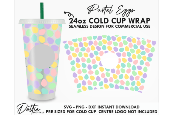 Easter Eggs Cold Cup SVG 24oz Review