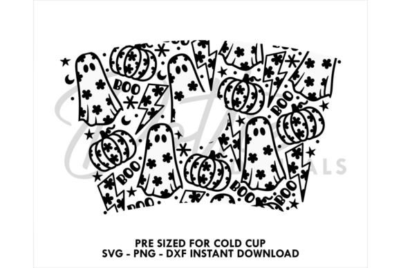 Floral Halloween Cold Cup SVG 24oz Review