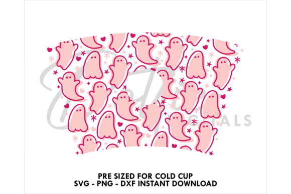 Ghosts Halloween Cold Cup SVG 24oz Review
