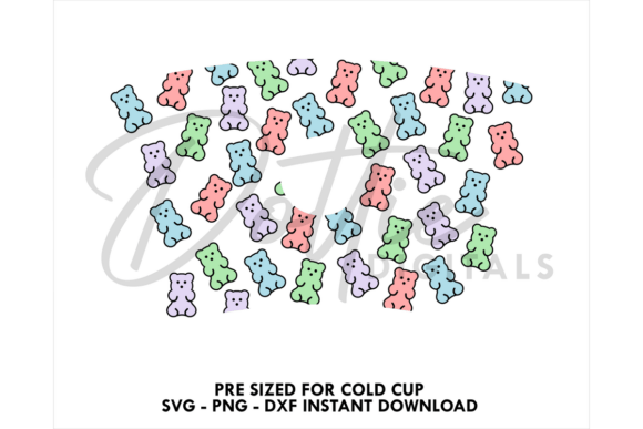 Gummy Bear Cold Cup SVG 24oz Review