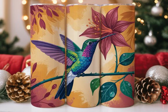 Hummingbird Floral Tumbler Wrap Review