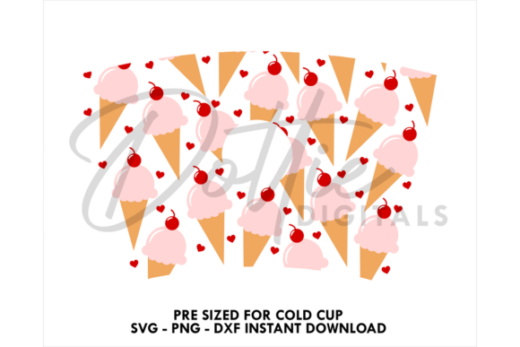 Ice Cream Cold Cup SVG 24oz Review