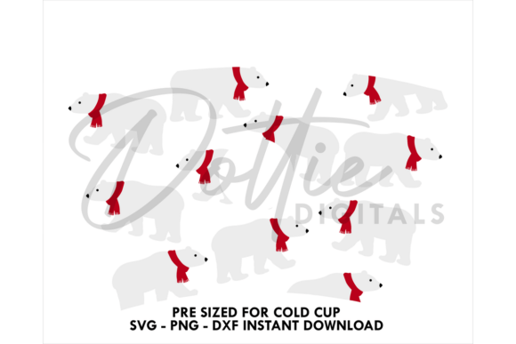 Polar Bears Cold Cup SVG 24oz Review