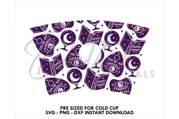 Witchy Halloween Cold Cup SVG 24oz Review